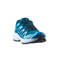 Salomon zapatilla trekking niño XA PRO AZUL lateral interior