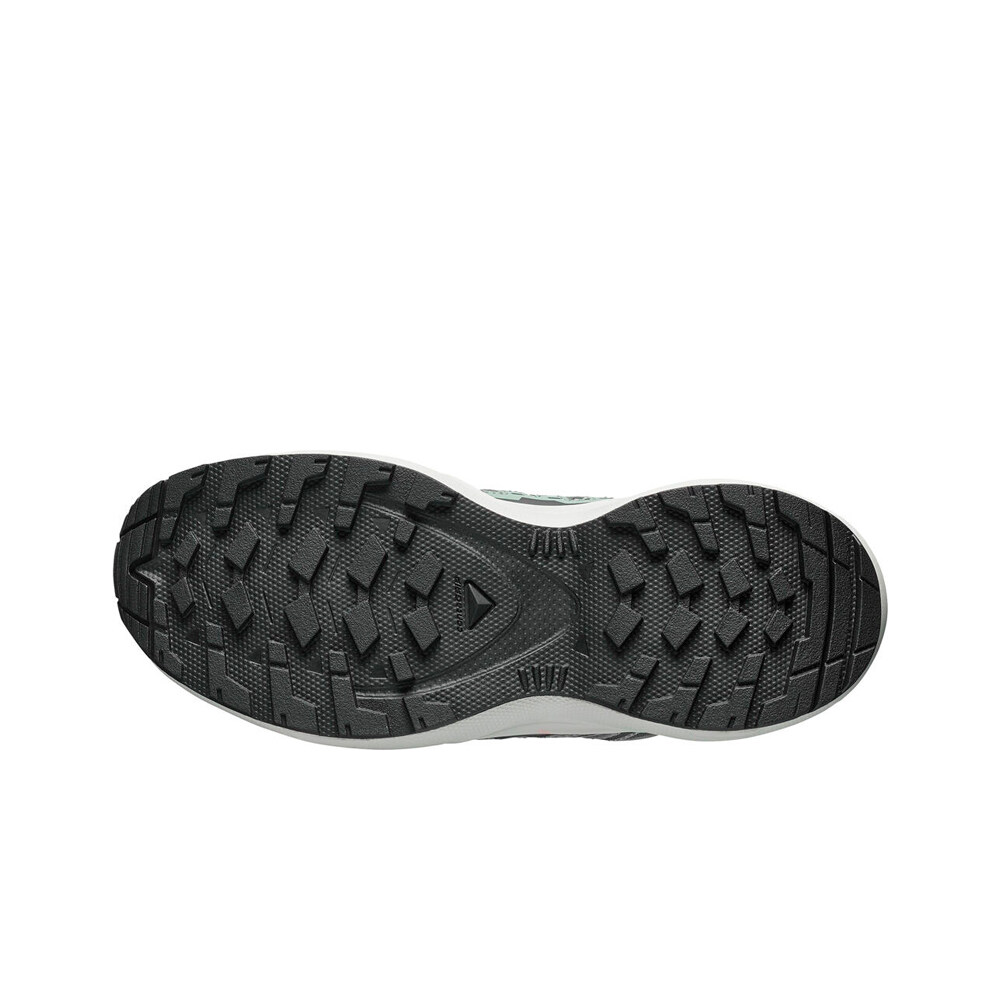 Salomon zapatilla trekking niño XA PRO GRIS vista superior