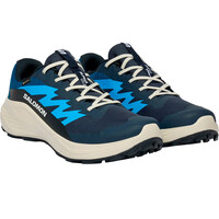 Salomon zapatillas trail hombre ALPHAGLIDE GORE-TEX AZUL lateral interior