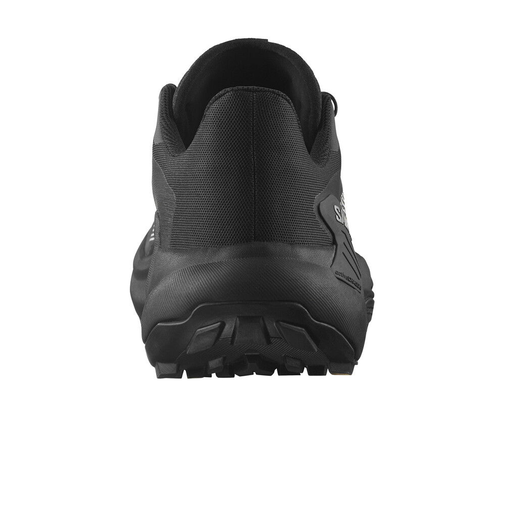 Salomon zapatillas trail hombre GENESIS NEGRO vista trasera