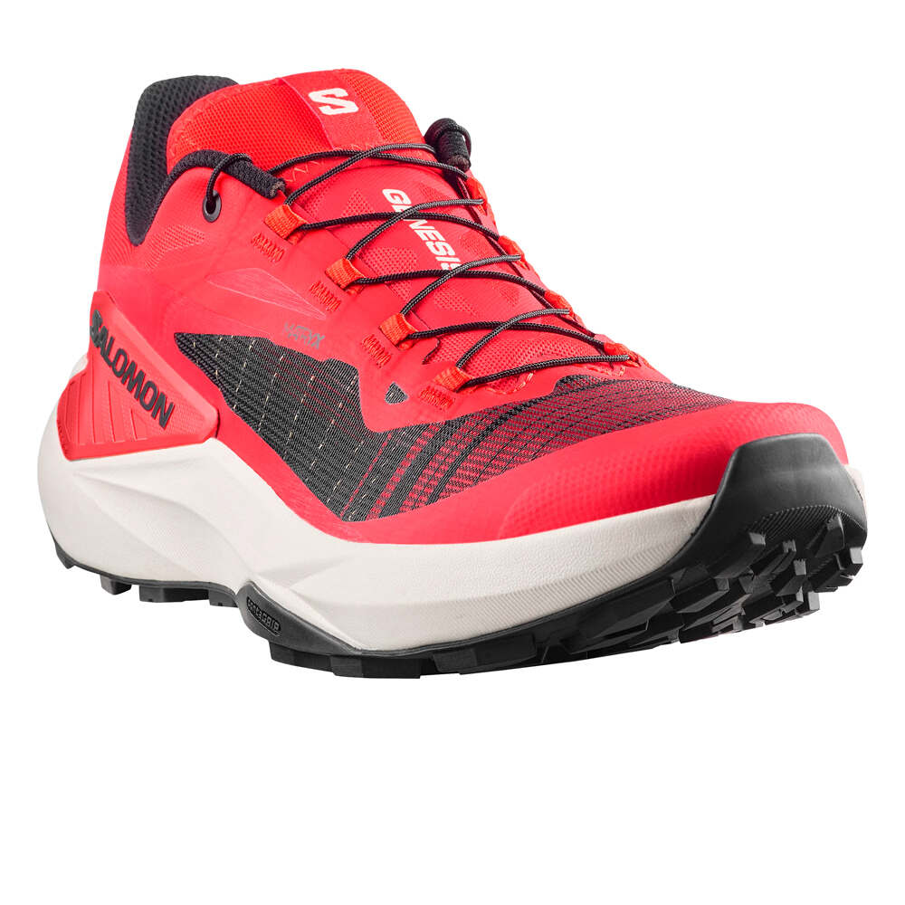 Salomon zapatillas trail hombre GENESIS ROJO lateral interior