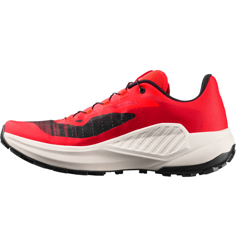 Salomon zapatillas trail hombre GENESIS ROJO puntera