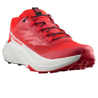 Salomon zapatillas trail hombre PULSAR ROJO lateral interior