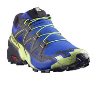 Salomon zapatillas trail hombre SPEEDCROSS 6 AZUL lateral interior