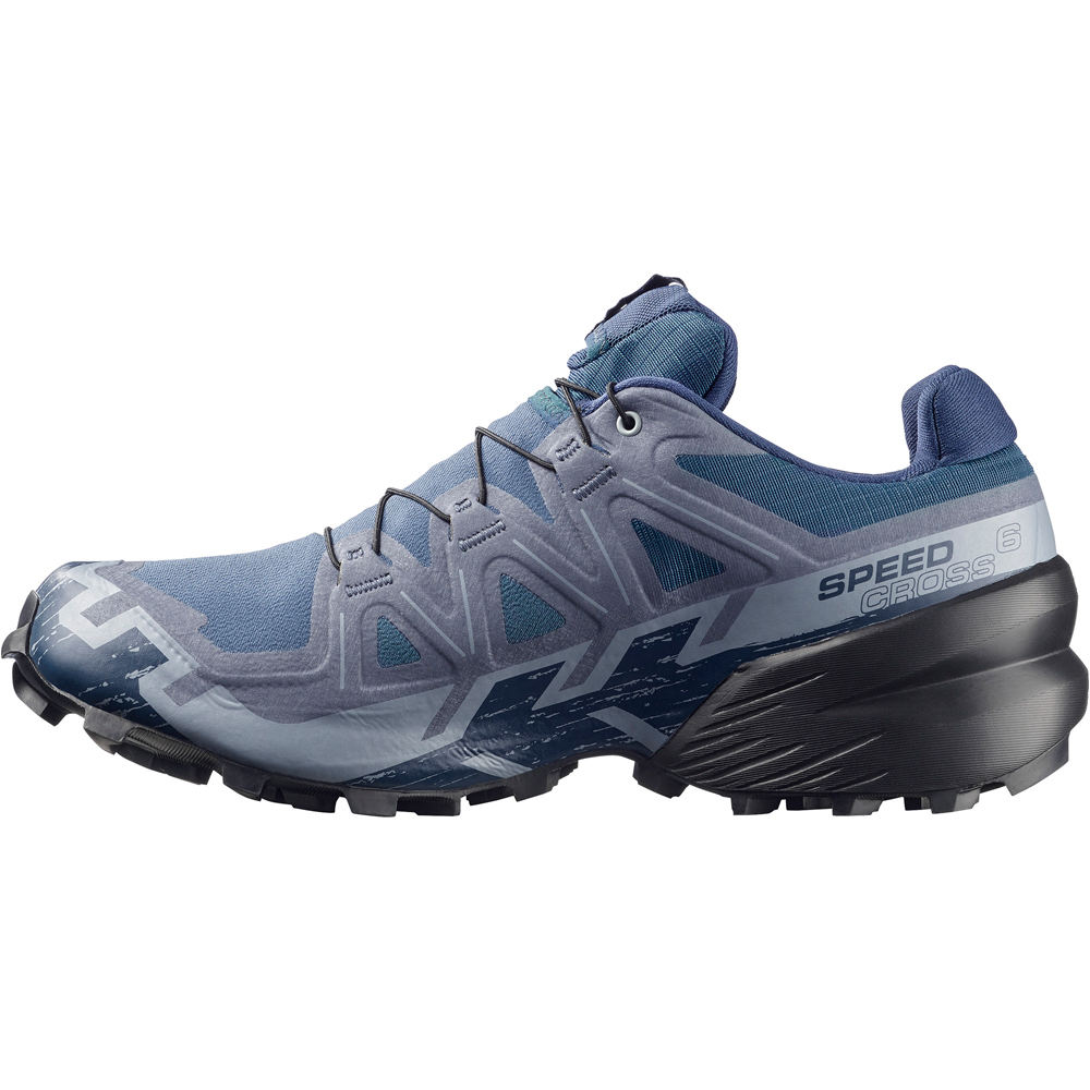 Salomon zapatillas trail hombre SPEEDCROSS 6 GORE-TEX AZUL puntera