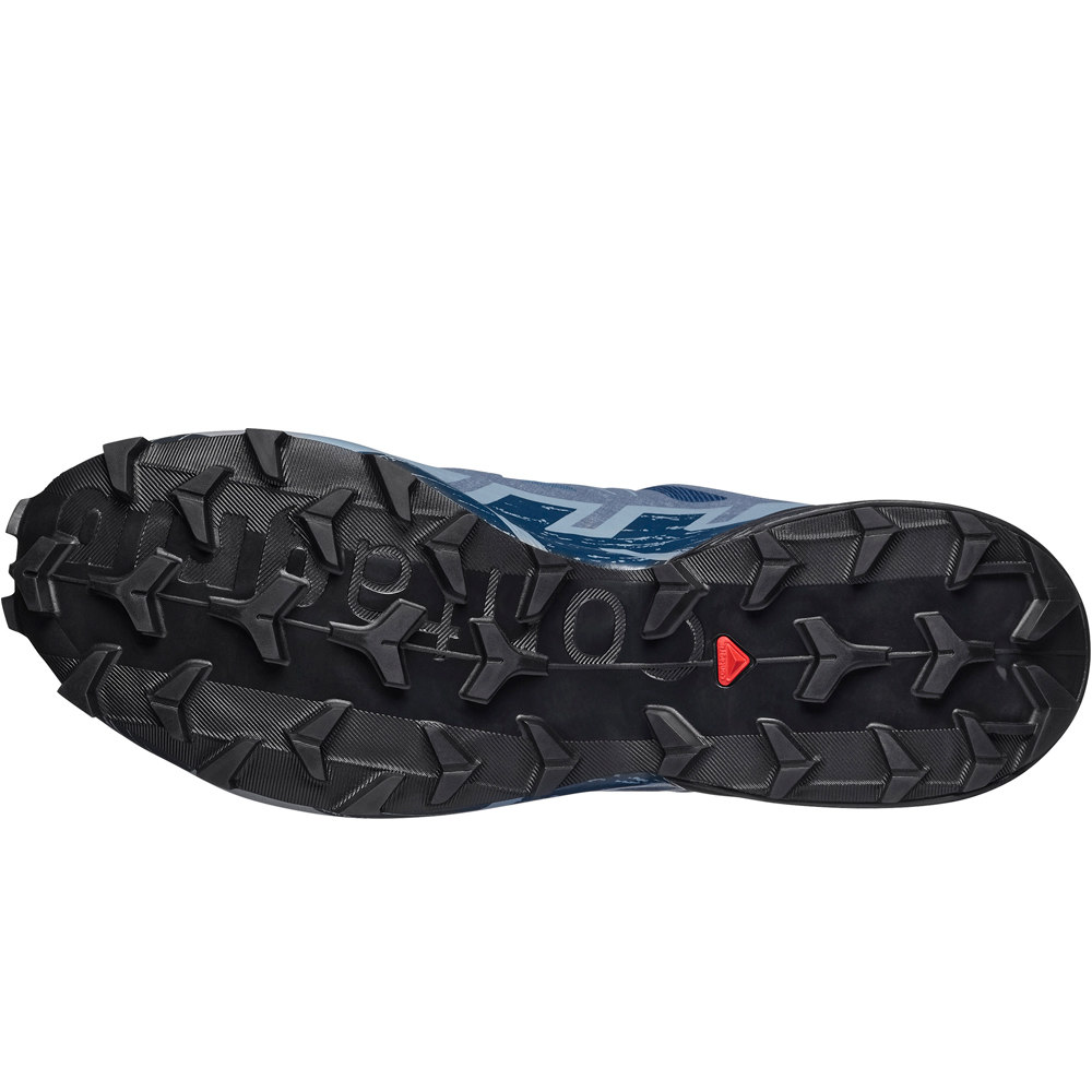 Salomon zapatillas trail hombre SPEEDCROSS 6 GORE-TEX AZUL vista superior