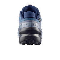 Salomon zapatillas trail hombre SPEEDCROSS 6 GORE-TEX AZUL vista trasera