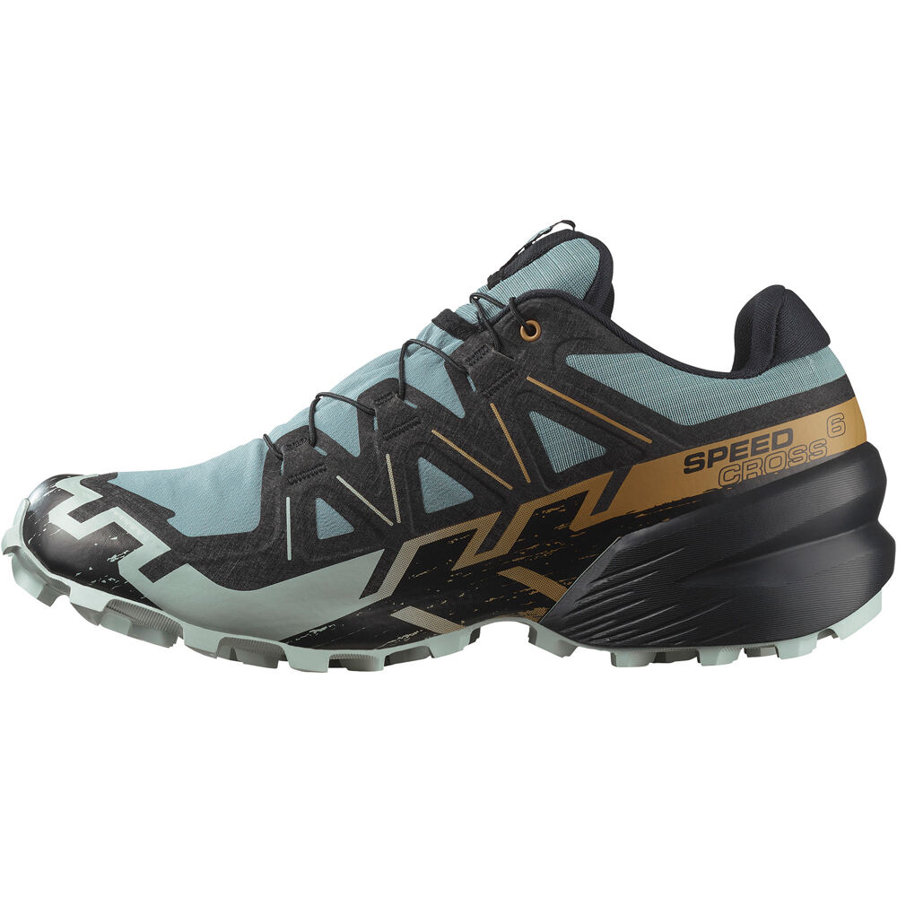 Salomon zapatillas trail hombre SPEEDCROSS 6 GORE-TEX GRIS puntera