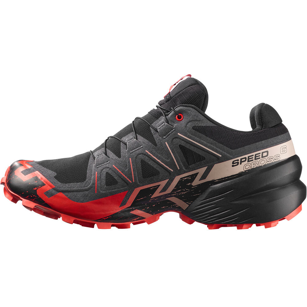 Salomon zapatillas trail hombre SPEEDCROSS 6 GORE-TEX NEGRO puntera