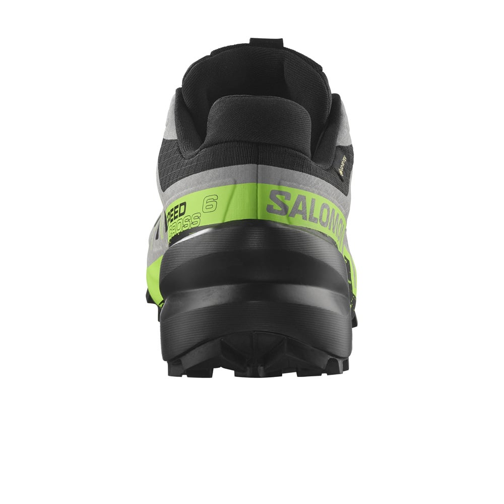 Salomon zapatillas trail hombre SPEEDCROSS 6 GORE-TEX NEGRO vista trasera