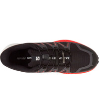 Salomon zapatillas trail hombre SPEEDCROSS PEAK NEGRO vista superior