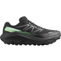 Salomon zapatillas trail hombre ULTRA FLOW 2 GORE TEX NEGRO lateral exterior