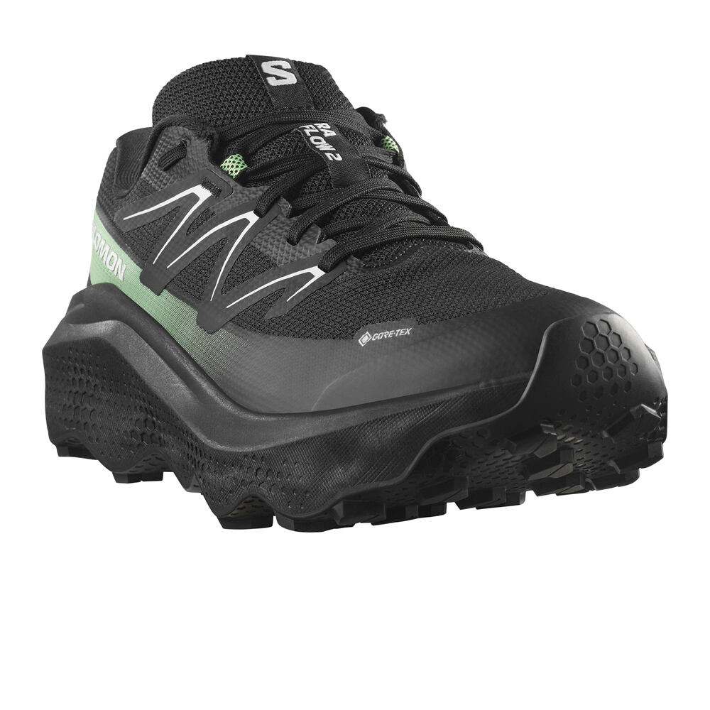 Salomon zapatillas trail hombre ULTRA FLOW 2 GORE TEX NEGRO lateral interior