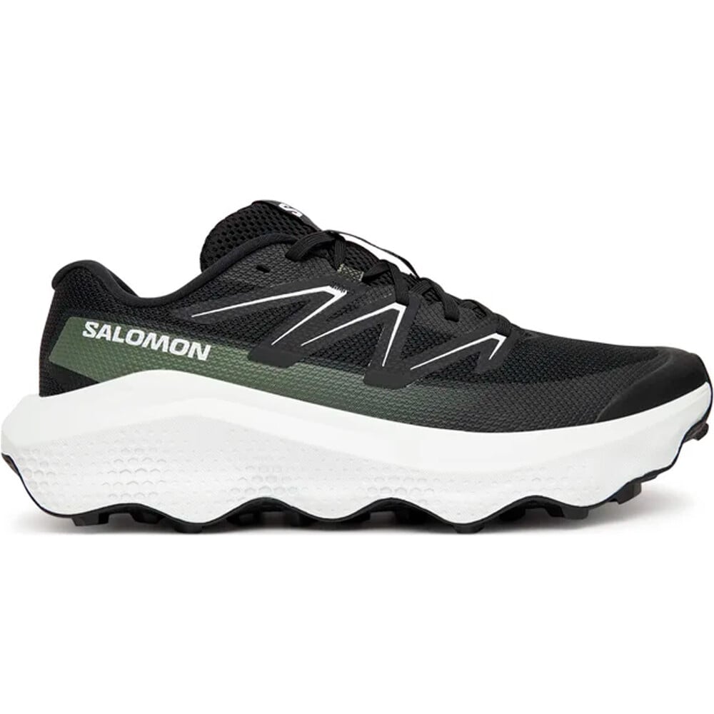 Salomon zapatillas trail hombre ULTRA FLOW 2 NEGRO lateral exterior