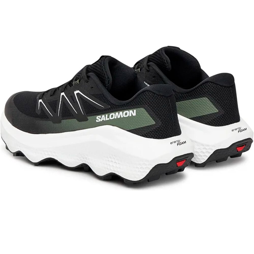Salomon zapatillas trail hombre ULTRA FLOW 2 NEGRO puntera