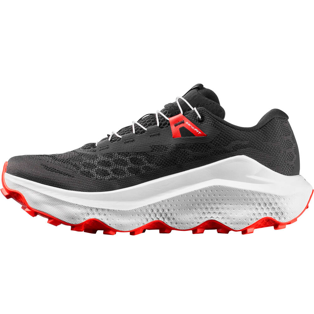 Salomon zapatillas trail hombre ULTRA GLIDE 4 NEGRO puntera