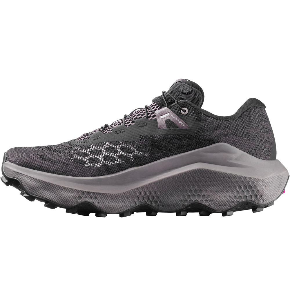 Salomon zapatillas trail hombre ULTRA GLIDE 4 NEGRO puntera