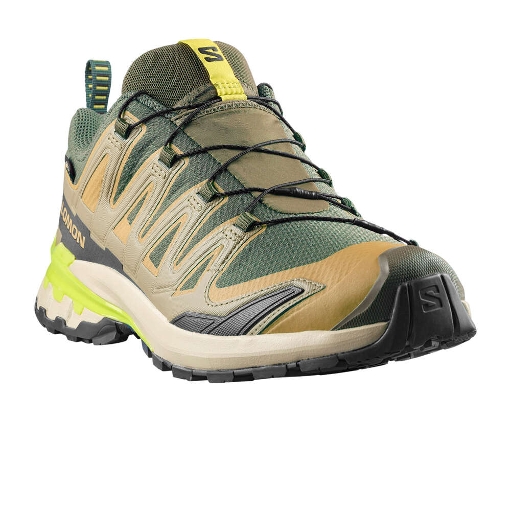 Salomon zapatillas trail hombre XA PRO 3D V9 GORE-TEX GRIS lateral interior
