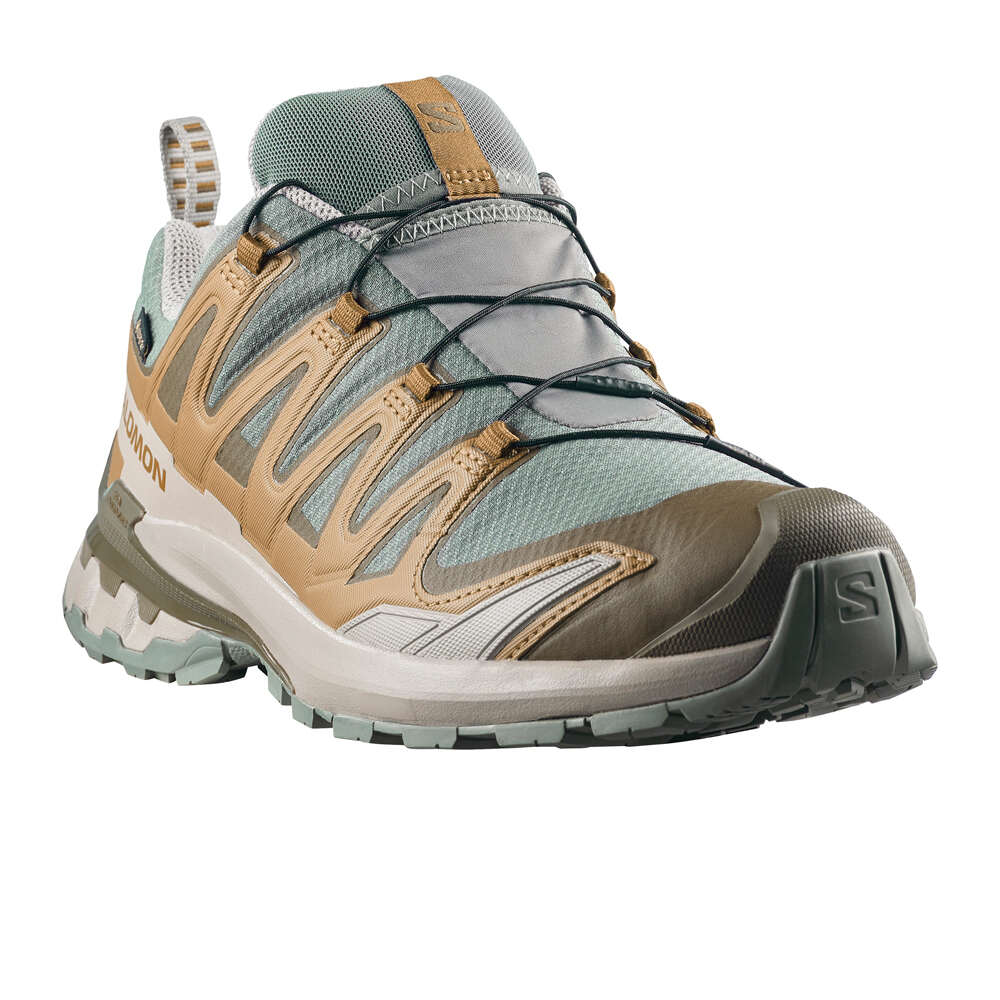 Salomon zapatillas trail hombre XA PRO 3D V9 GORE-TEX GRIS lateral interior