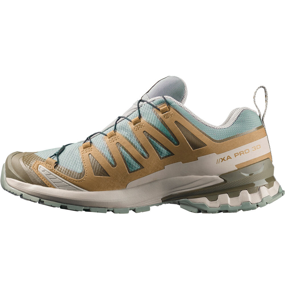Salomon zapatillas trail hombre XA PRO 3D V9 GORE-TEX GRIS puntera