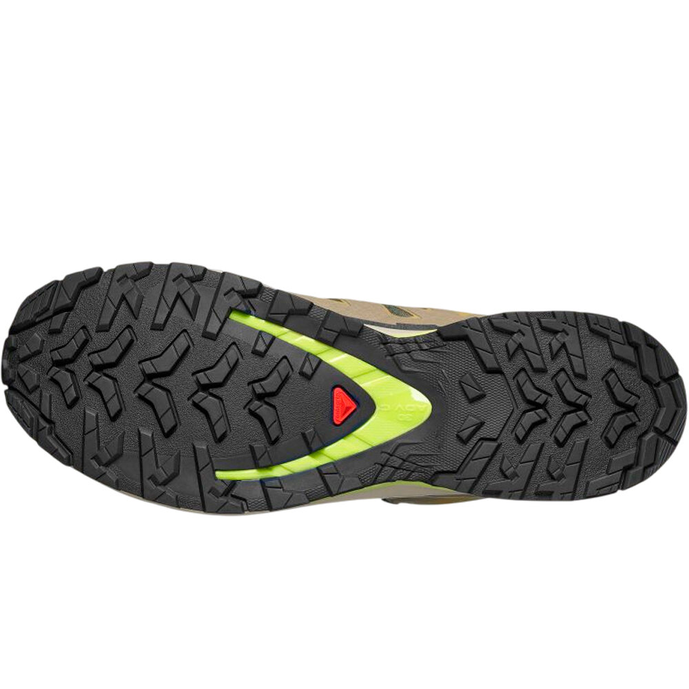 Salomon zapatillas trail hombre XA PRO 3D V9 GORE-TEX GRIS vista trasera