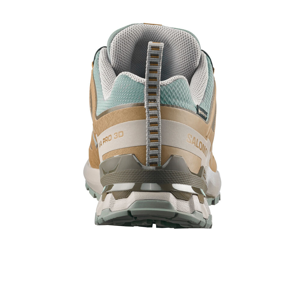 Salomon zapatillas trail hombre XA PRO 3D V9 GORE-TEX GRIS vista trasera