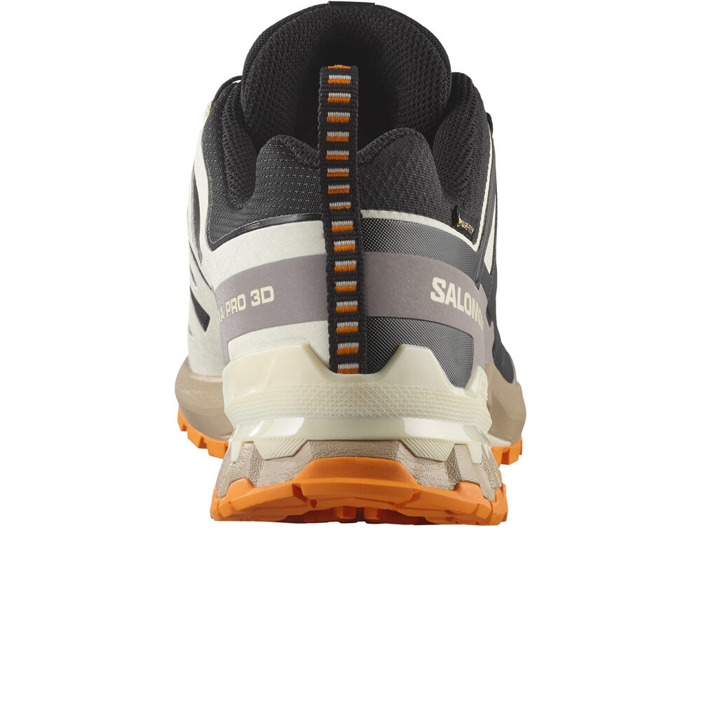 Salomon zapatillas trail hombre XA PRO 3D V9 GORE-TEX NEGRO vista trasera