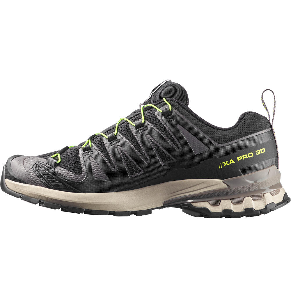 Salomon zapatillas trail hombre XA PRO 3D V9 NEGRO puntera
