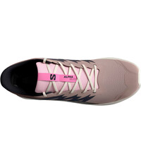 Salomon zapatillas trail mujer ALPHAGLIDE GORE-TEX MARRON 05