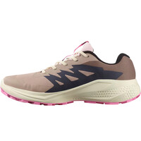 Salomon zapatillas trail mujer ALPHAGLIDE GORE-TEX MARRON puntera