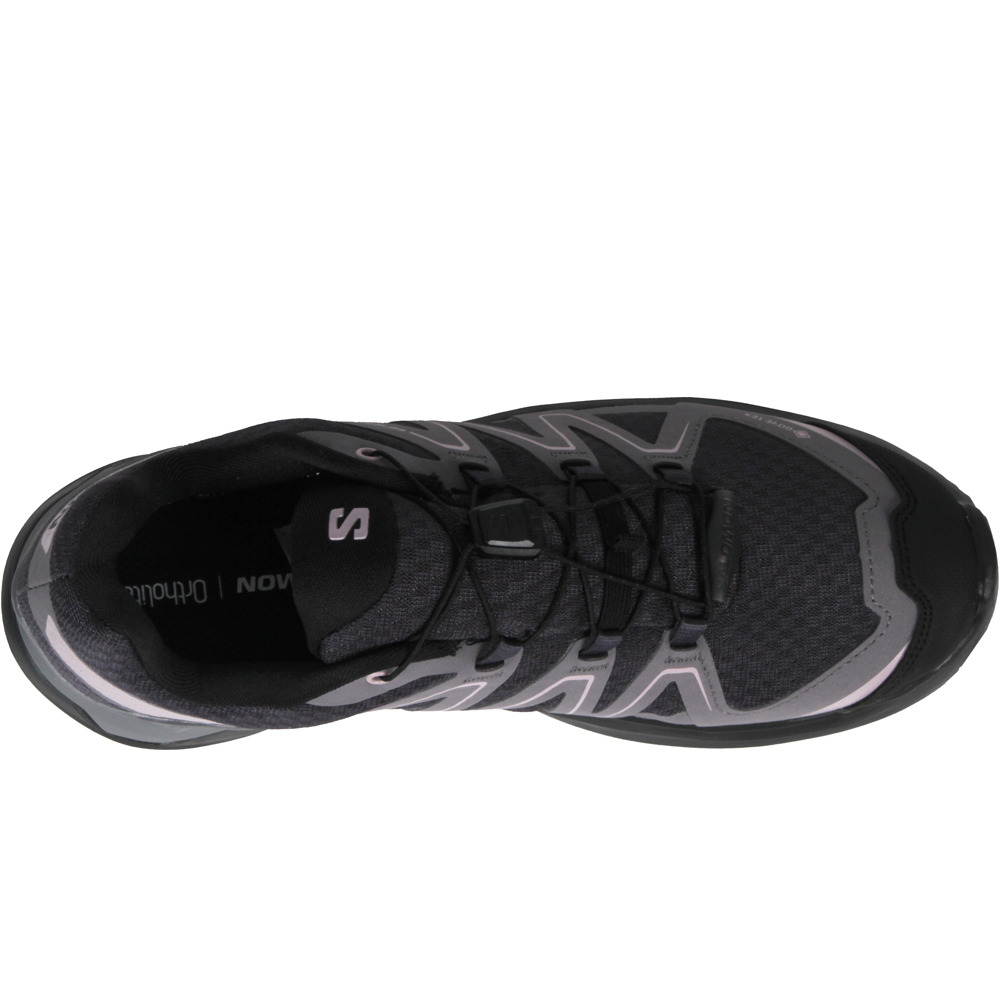 Salomon zapatillas trail mujer EXAPRIME GORE-TEX NEGRO 05