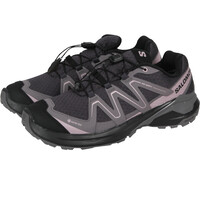 Salomon zapatillas trail mujer EXAPRIME GORE-TEX NEGRO lateral interior