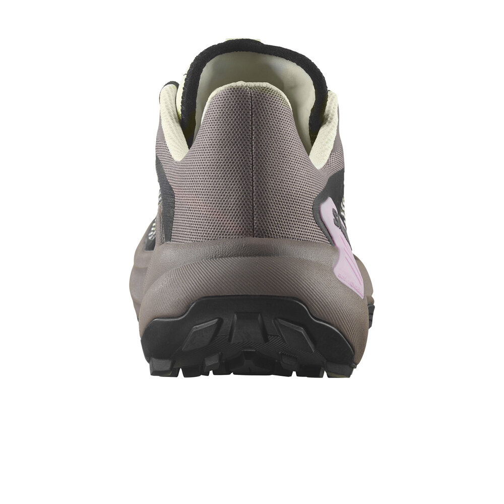 Salomon zapatillas trail mujer GENESIS GRIS vista trasera