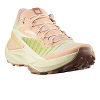 Salomon zapatillas trail mujer GENESIS MARRON lateral interior