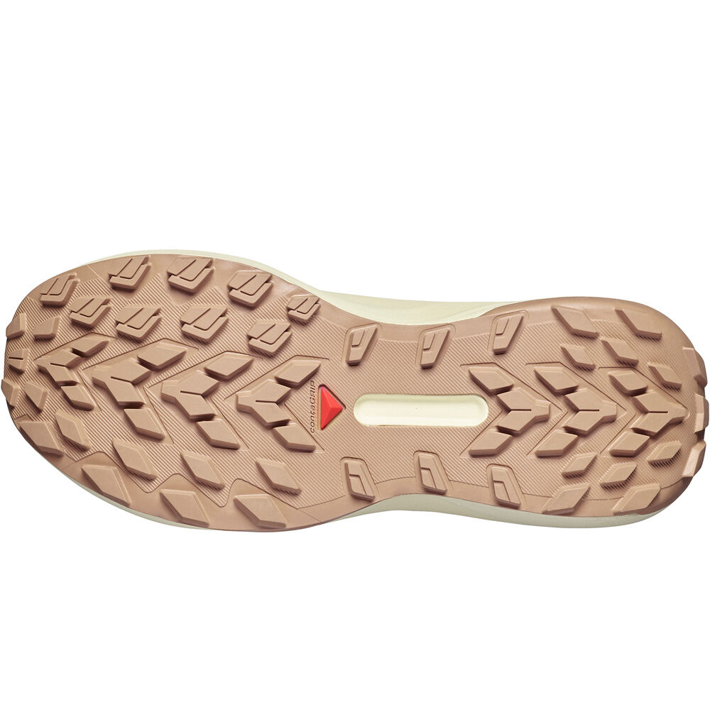 Salomon zapatillas trail mujer GENESIS MARRON vista superior