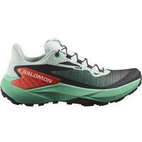 Salomon zapatillas trail mujer GENESIS NEGRO lateral exterior
