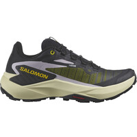 Salomon zapatillas trail mujer GENESIS NEGRO lateral exterior