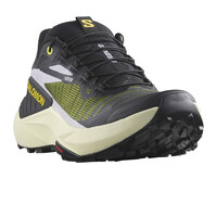 Salomon zapatillas trail mujer GENESIS NEGRO lateral interior