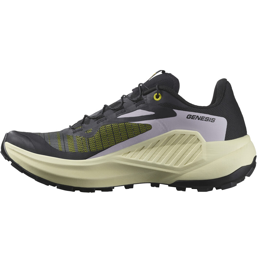 Salomon zapatillas trail mujer GENESIS NEGRO puntera