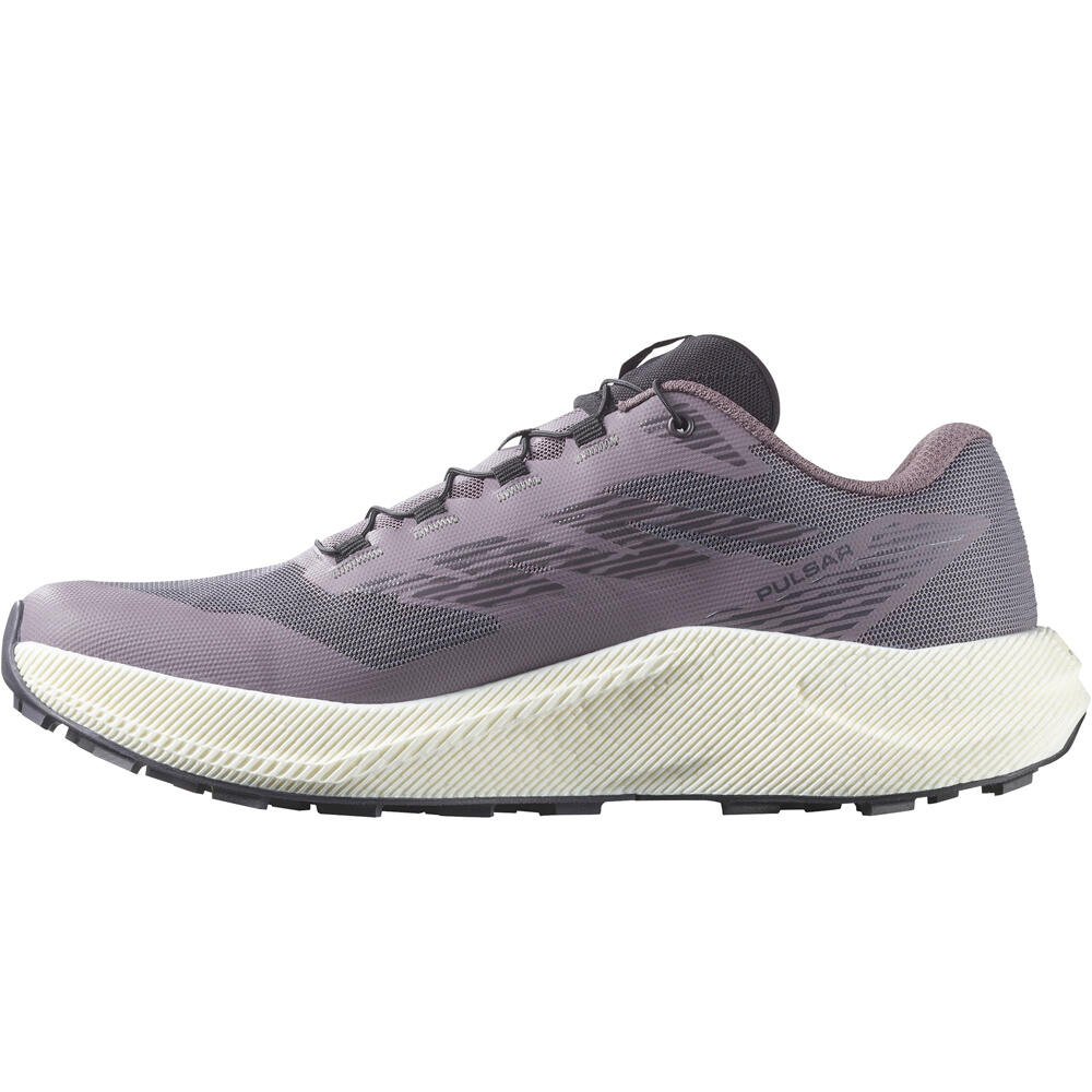 Salomon zapatillas trail mujer PULSAR GRIS puntera