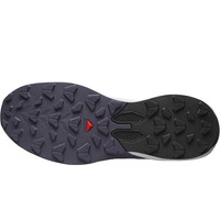 Salomon zapatillas trail mujer PULSAR GRIS vista superior