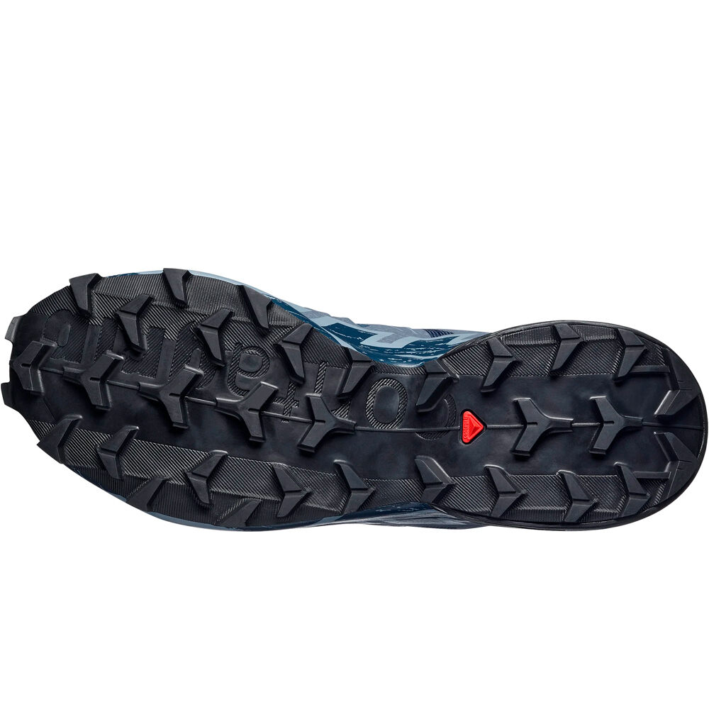 Salomon zapatillas trail mujer SPEEDCROSS 6 AZUL vista superior