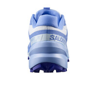 Salomon zapatillas trail mujer SPEEDCROSS 6 AZUL vista trasera