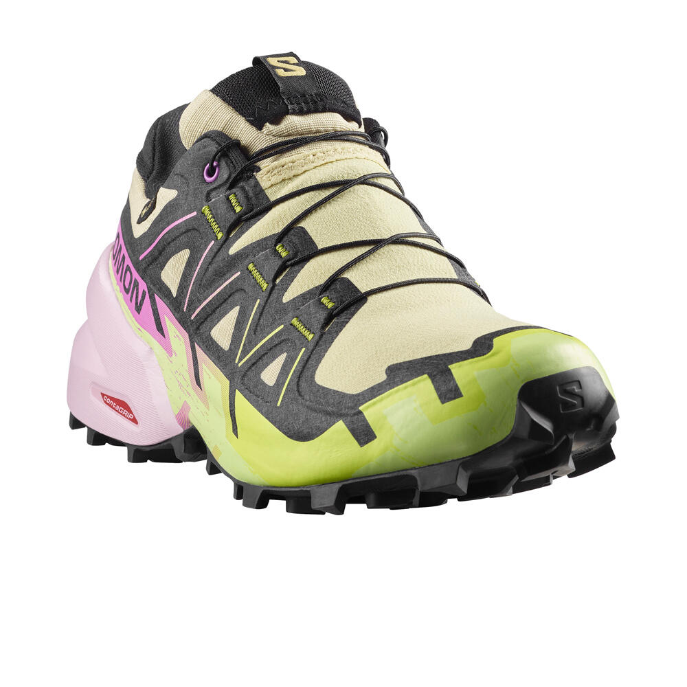 Salomon zapatillas trail mujer SPEEDCROSS 6 GORE-TEX AZUL lateral interior