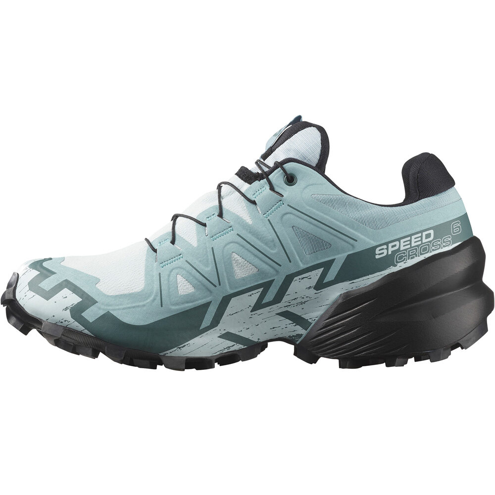 Salomon zapatillas trail mujer SPEEDCROSS 6 GORE-TEX AZUL puntera