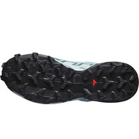 Salomon zapatillas trail mujer SPEEDCROSS 6 GORE-TEX AZUL vista superior