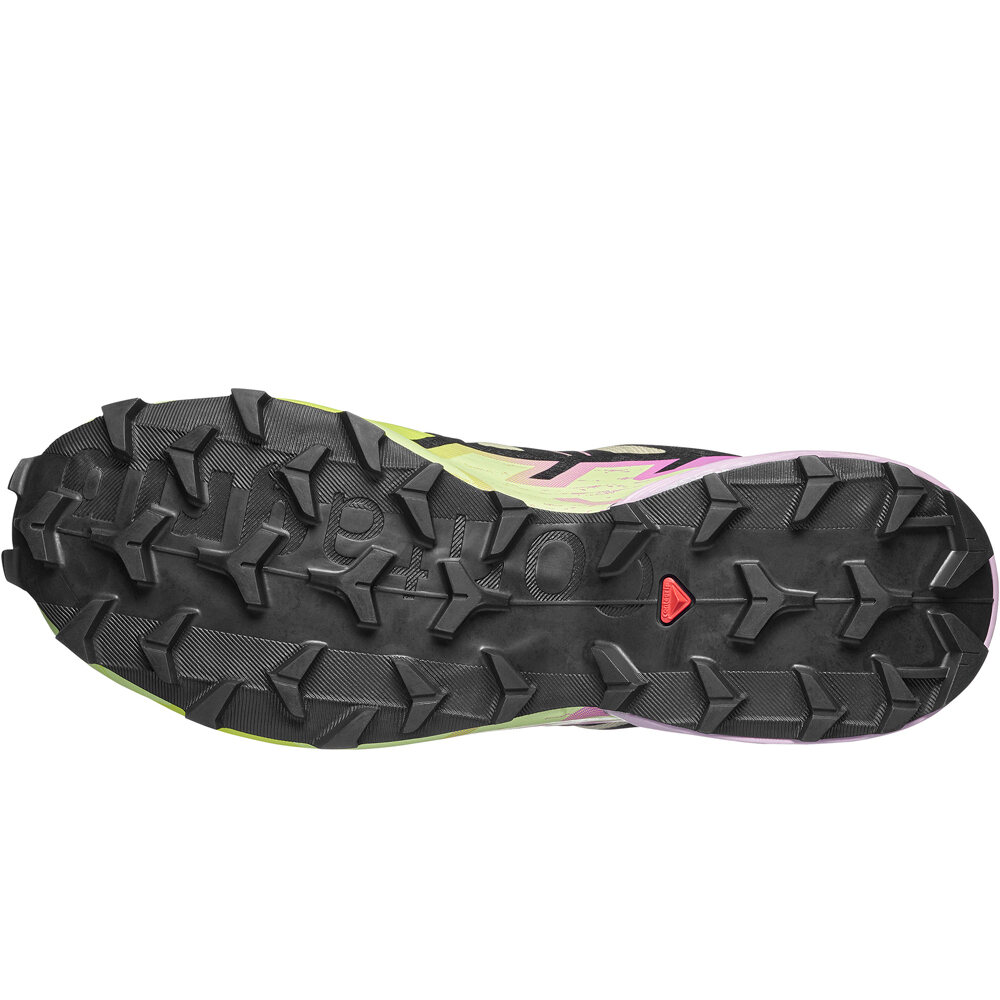 Salomon zapatillas trail mujer SPEEDCROSS 6 GORE-TEX AZUL vista superior