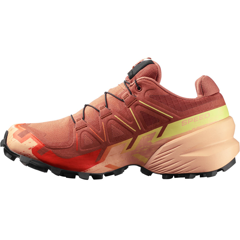 Salomon zapatillas trail mujer SPEEDCROSS 6 GORE-TEX MARRON puntera