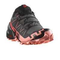 Salomon zapatillas trail mujer SPEEDCROSS 6 GORE-TEX NEGRO lateral interior