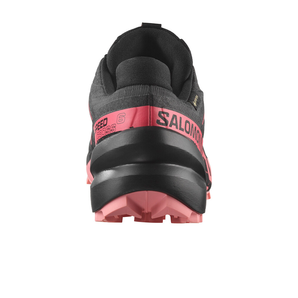 Salomon zapatillas trail mujer SPEEDCROSS 6 GORE-TEX NEGRO puntera